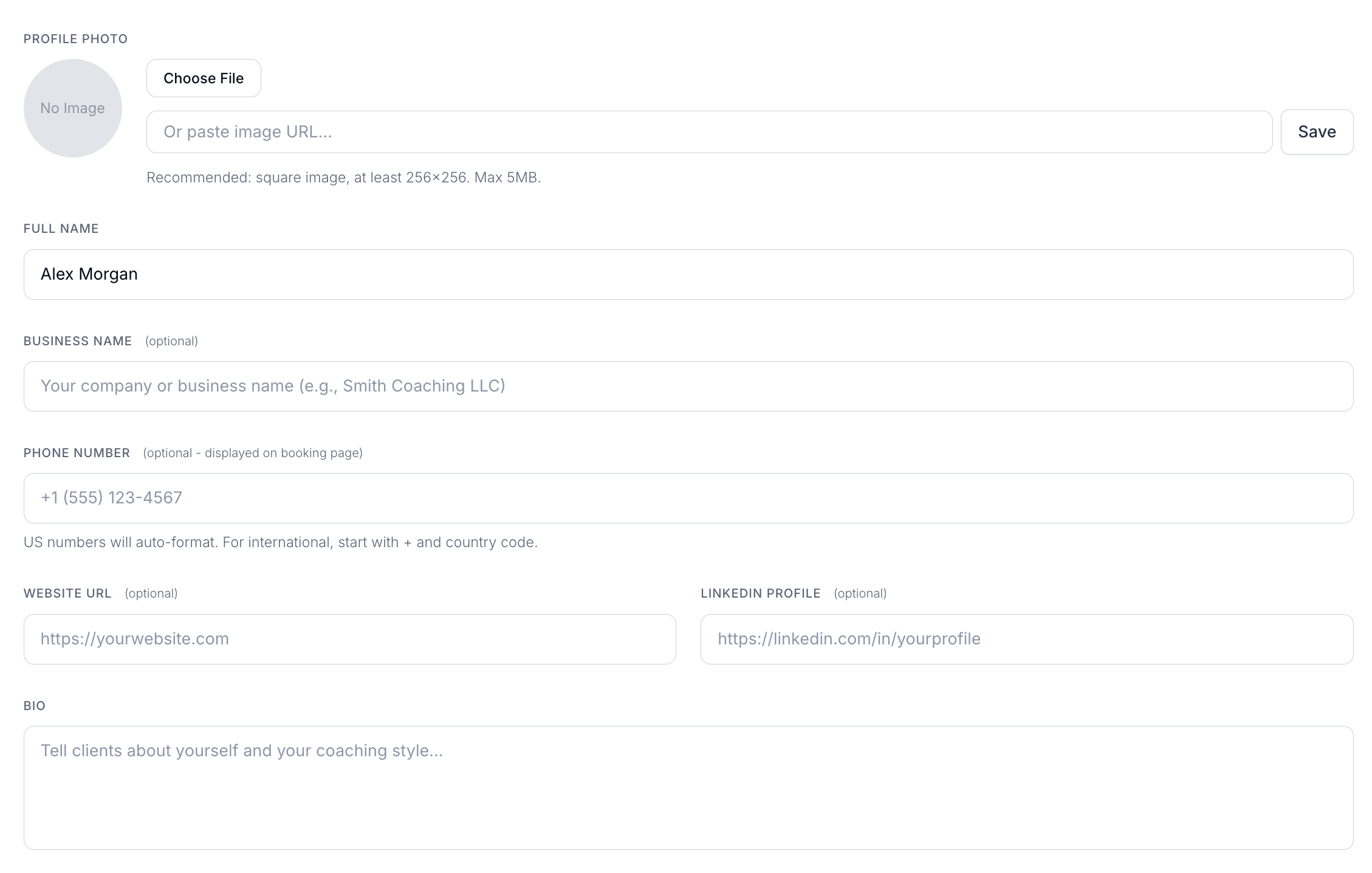 Client profile